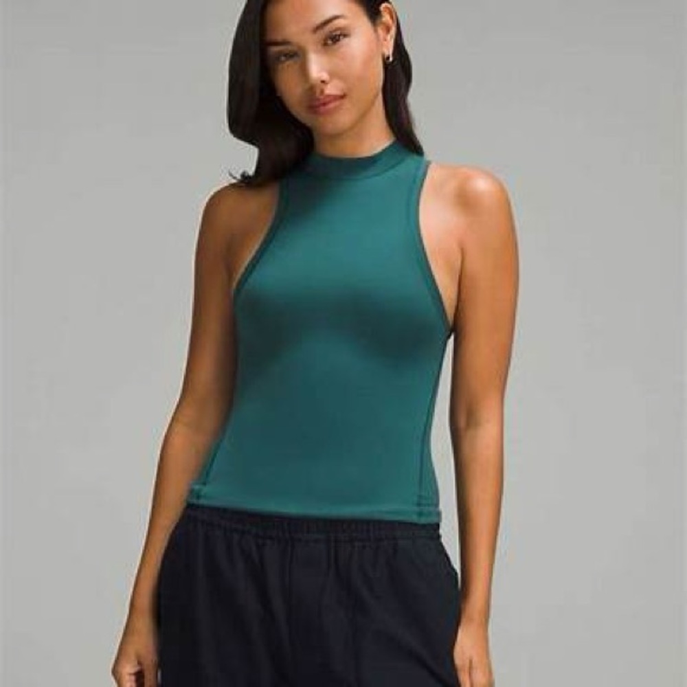 Lululemon wundermost ultra soft mock neck tank xs